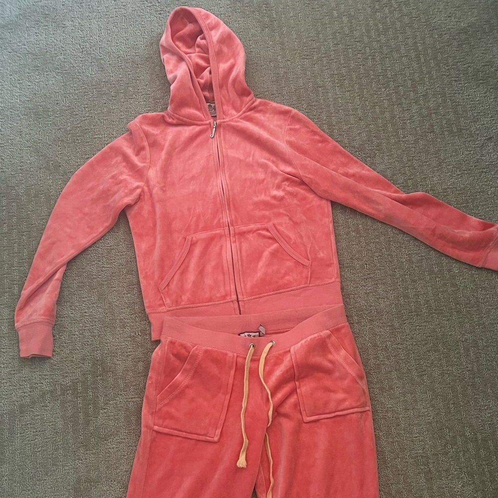Pink Juicy Couture tracksuit